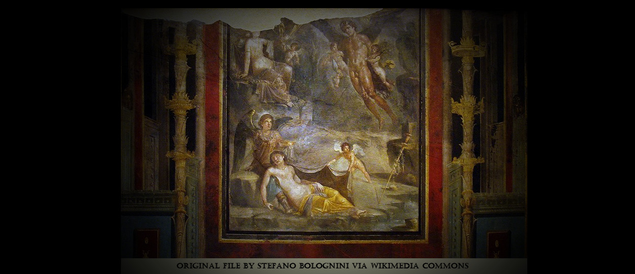 Ancient Roman fresco