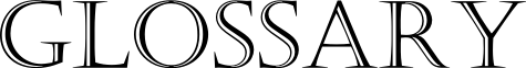 Nomenclator Glossary