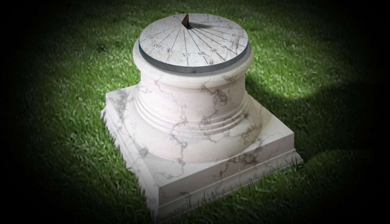 Ancient Roman sundial